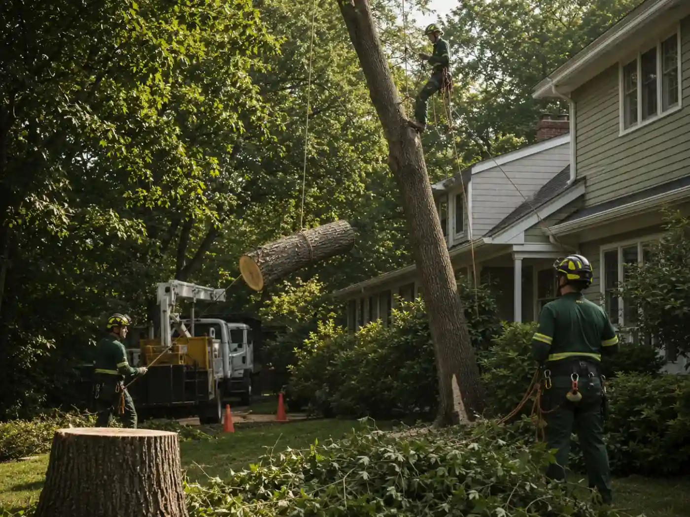 Tree removal service in Albany.